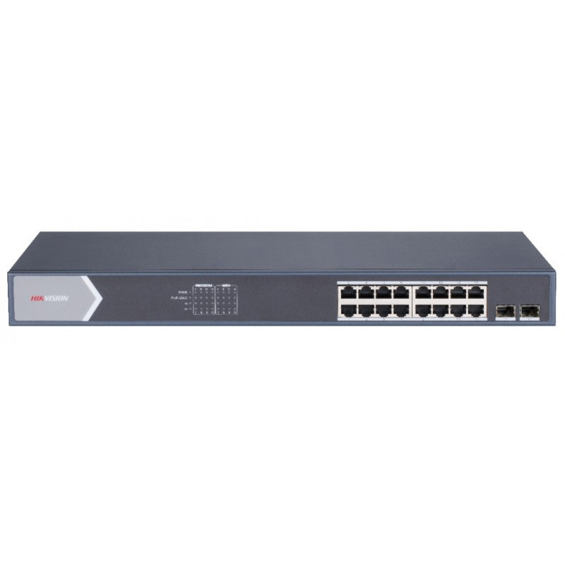 HIKVISION DS-3E1518P-SI -16× 1Gbit -PoE switch-225W - Sieťové produkty HIKVISION DS-3E1518P-SI -16× 1Gbit -PoE switch-225W - Sieťové produkty