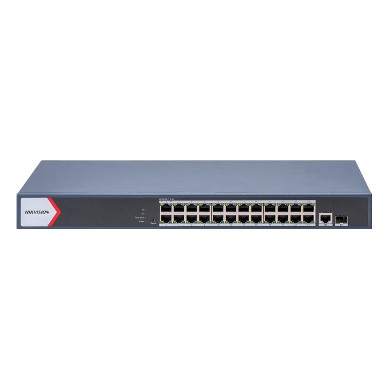 HIKVISION DS-3E1526P-EI/M -24× 1Gbit -PoE switch-230W - Sieťové pro... HIKVISION DS-3E1526P-EI/M -24× 1Gbit -PoE switch-230W - Sieťové pro...
