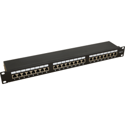 19"Patch panel RP-F24V6 24 portov / Cat6- 1Gb/s - RACK skrine a prí...