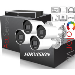 SET-4-HIKVISION-8MP-IP-AcuSense+ColorVU-DS-2CD2087G2H-LIU - Hikvisi...