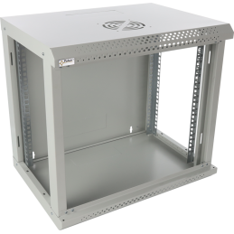 Skriňa 19"RACK závesná zložená 9U/540x400 - RACK skrine a príslušen...
