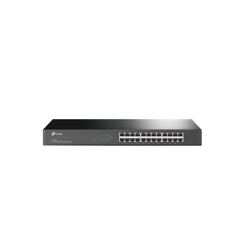 TP-LINK TL-SF1024 Switch 24-Port/10/100Mbps/Rack - bez PoE - Sieťov... TP-LINK TL-SF1024 Switch 24-Port/10/100Mbps/Rack - bez PoE - Sieťov...
