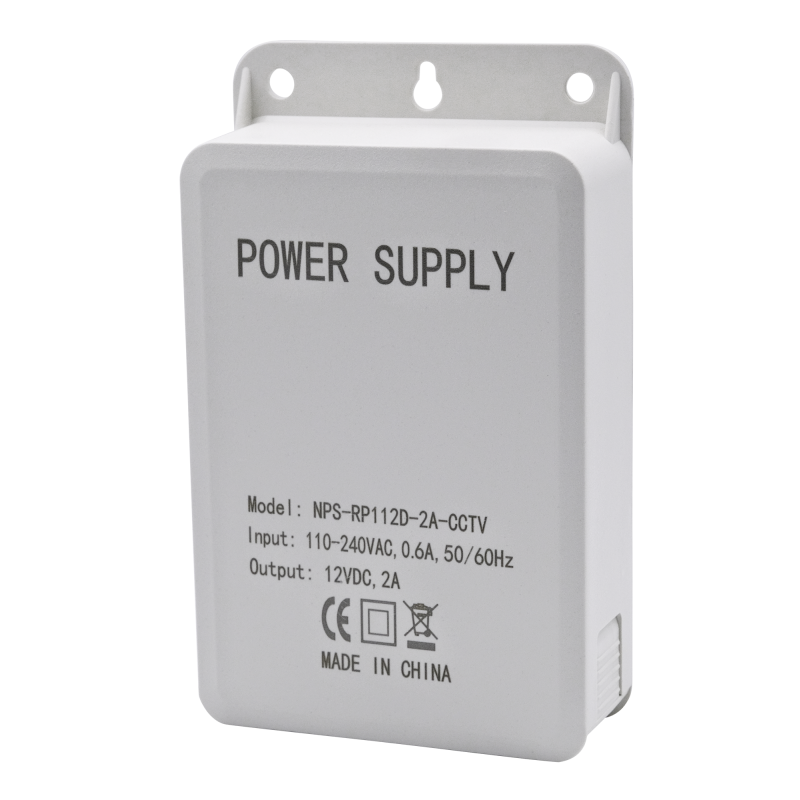 NS-112-RPD - CCTV napájací zdroj 12V/2000 mA - Napájacie zdroje DC/PoE