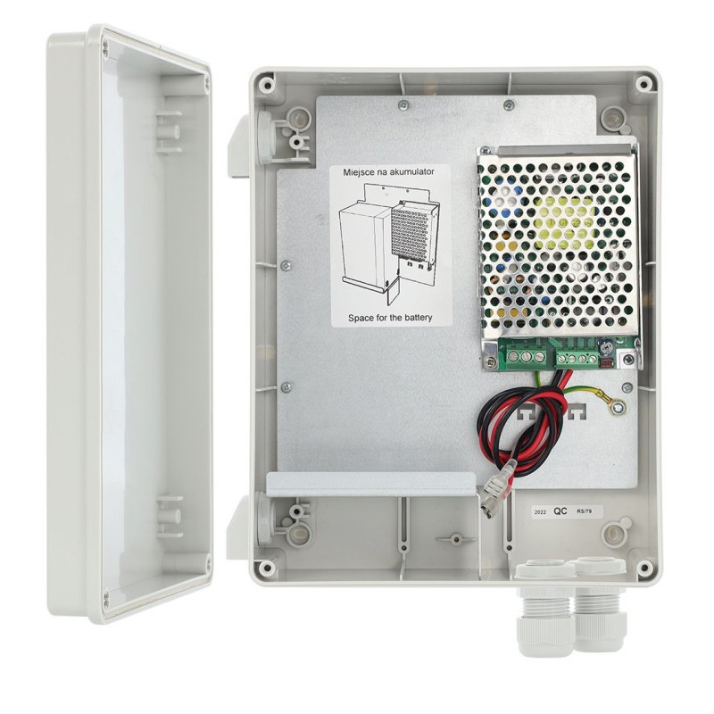 PULSAR HPSBH-12V3A-B - Zálohovaný zdroj 13,8V/3A - Napájacie zdroje...