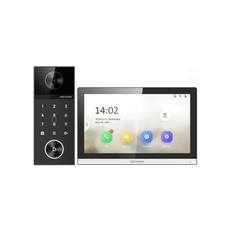 Hikvision DS-KIS612-P IP-set, 4MPx, PoE, WIFI, 2 výstup - Prístupov...