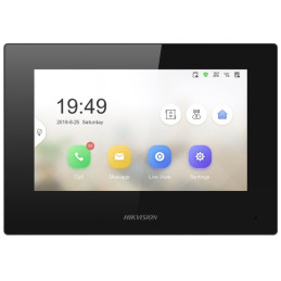 HIKVISION DS-KH6320-LE1(B) - IP vnút.jednotka, 7" dotykový, bez WiF...