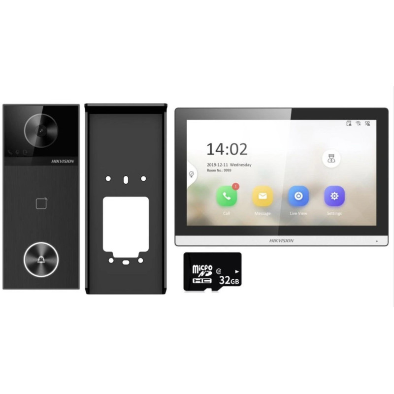 Hikvision DS-KIS610-P IP-set, 4MPx, PoE, WIFI, Bluetooth, 2x výstup...