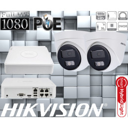 Kamerový set NVR s PoE+2x IP kamera-HIKVISION-DS-2CD1323-LIU
