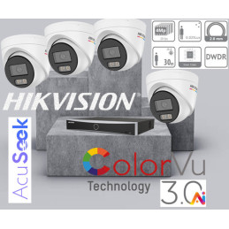 Kamerový set 4x IP kamera-HIKVISION-DS-2CD1347G3-LIU