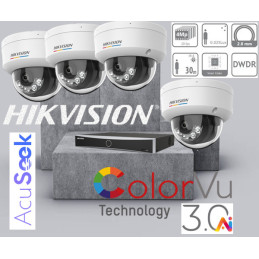 Kamerový set 4x IP kamera-HIKVISION-DS-2CD1147G3-LIU
