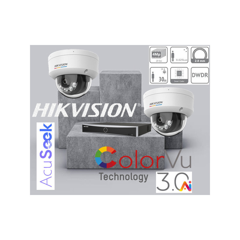 Kamerový set 2x IP kamera-HIKVISION-DS-2CD1147G3-LIU